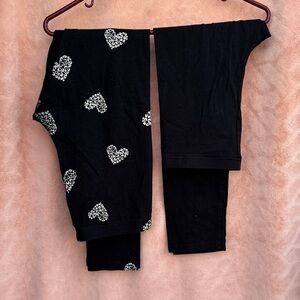 2 Pair Girls Leggings XL Size 14/16